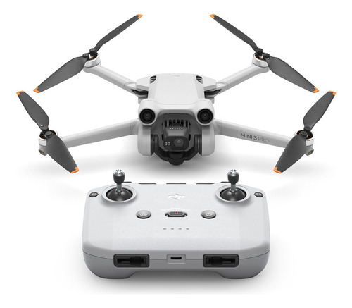 Drone Dji Mini 3 Pro Rc-n1 Fly More Kit - Dji028 Cor Prata