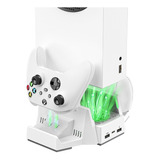 Suporte De Refrigeração Com Carregador Duplo Para Xbox Se