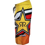 Short De Baño Bermuda Malla Rockstar Verano 2019 - Fas Motos