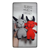 Muñeco Amigurumi Baphomet / Cabra Artesanal A Crochet