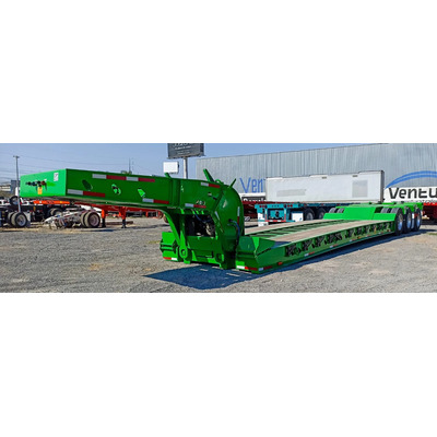 Remolque Lowboy Cama Baja 60 Ton 3 Ejes Cuello Desmontable