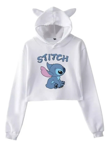 Sudadera Cute Stitch De Dibujos Animados Versión Para Mujer