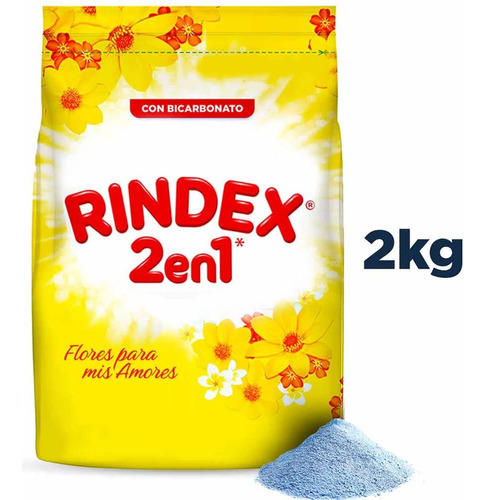 Detergente En Polvo Rindex 2x 1 - Kg a $9450