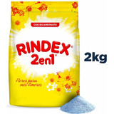 Detergente En Polvo Rindex 2x 1 - Kg a $9450