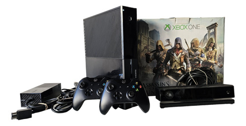 Xbox One 500gb  + 2 Controles + Kinect, Cable Power Y Hdmi