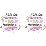 Tazon Taza Sublimada Personalizada Tias A Madrinas 