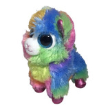 Jp06 Llama Arcoiris De Peluche Marca Ty Juguete Muñeco 18 Cm