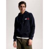 Sudadera Azul New York Con Logo Tommy Hilfiger De Hombre