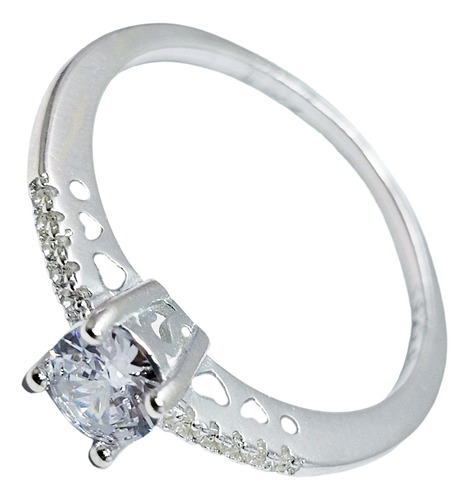 Anillo Cintillo Plata 925 Boda Compromiso Dama Z9 Cls