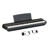 Piano Digital Yamaha P125  Color Negro Nuevo Msi