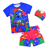 Traje De Baño Infantil Roblox Rainbow Friends, Traje De Baño