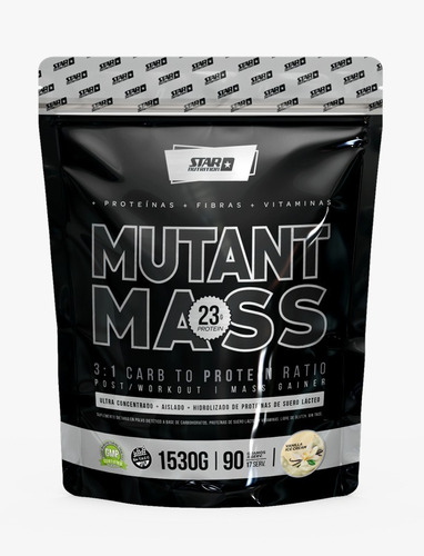 Mutant Mass 1,5kg Star Nutrition Ganador Maza Oxido Nítrico