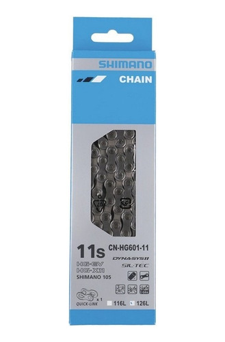 Cadena De Bicicleta Shimano Hg601 11v 126 Links Lucas Bike