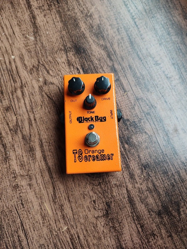 Pedal Black Bug Orange Tscreamer Tube Screamer Overdrive