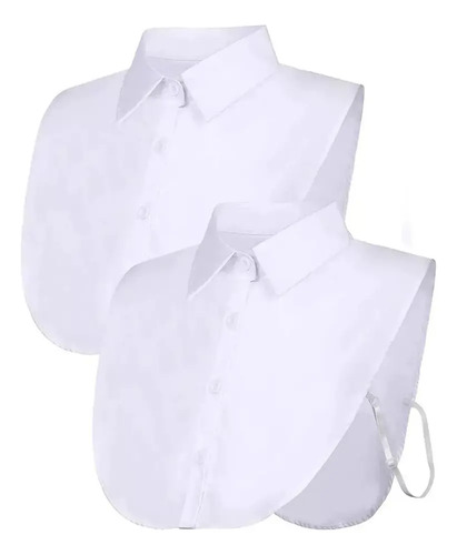Top Removible De 2 Piezas Con Cuello Falso, Media Camisa