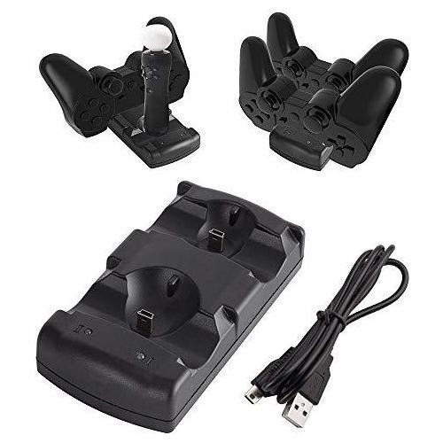 Cargador De Mando Kailisen Para Playstation 3 Ps3/ps3 Move D