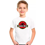 Camiseta Jurassic Park Rock Infantil