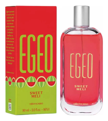 Egeo Sweet Meli Volume Da Unidade 90 Ml Egeo Melancia