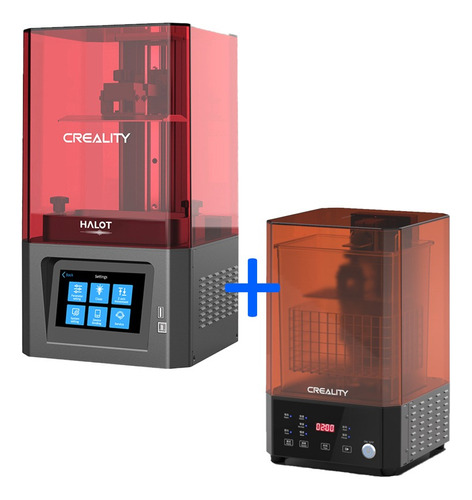 Kit Impresora 3d Resina Creality Halot-one + Curadora Uw-01