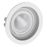 Spot Redondo Dirigível Embutir E27 Recuado Par20 Save Energy Cor Branco 110v/220v