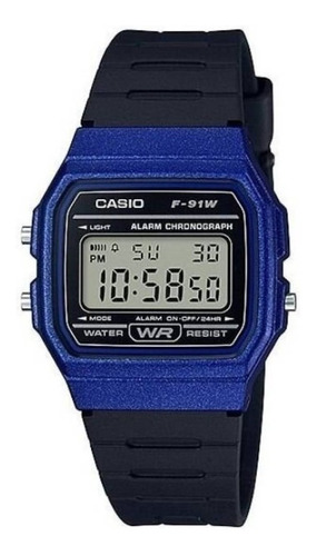 Reloj Casio Retro Vintage Unisex F91w Clásico Colores Becris