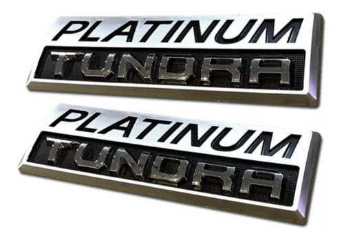 Emblema Toyota Tundra Platinium 2014/2021 Foto 2