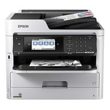 Impressora Multifuncional Monocromática Vermelha Epson Workforce Wf-m5799