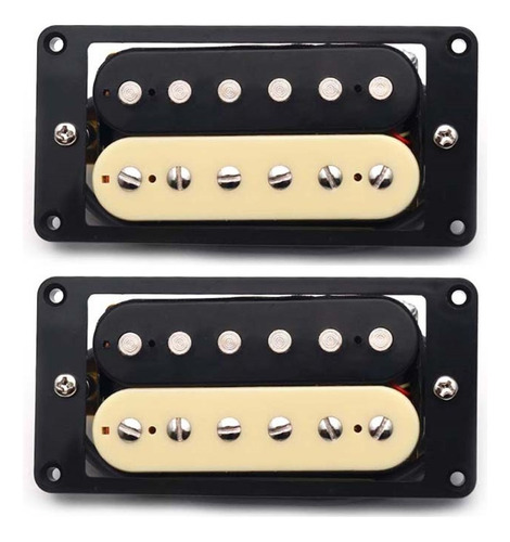 Guitarra Eléctrica Zebra Humbucker 50/52mm Con Soporte