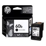 Cartucho Tinta Original Hp 60b Preto Everyday 4,5ml Cc636wb