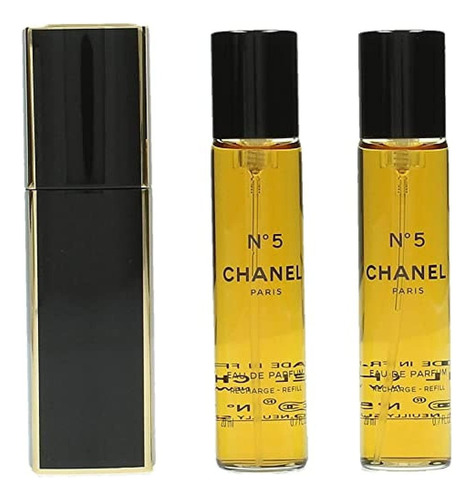 Chanel No.5 Eau De Parfum Purse Spray Y 2 Recambios - No.5 -