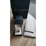 Anillo Bvlgari Original Mod. B.zero 1 Oro Y Cerámica 