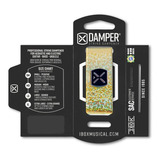Damper Ibox Cuero Holografico Dorado Tipo Fretwraps