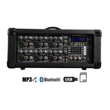 Cabezal Amplificado Sound Xtreme Sxm6200u 6ch Usb Bt Rem Mic