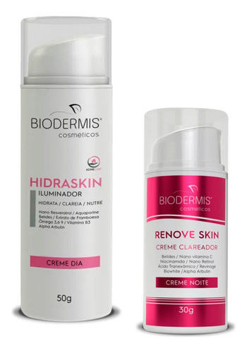 Kit Trata Melasma Renove Skin 30g E Hidraskin 50g Biodermis