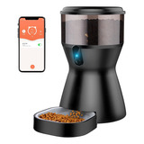 Comedero Automático Para Gatos, Dispensador De 4l Con Wifi,