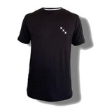 Playera Deportiva Camiseta Gym Tactic Shirt Negro Monkyforce
