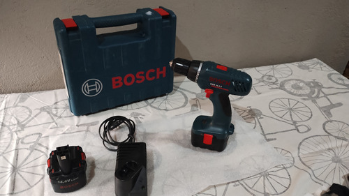 Parafusadeira Bosch 14.4v + Maleta + 2 Baterias + Carregador