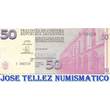 Ec# 304 Bono 50 Pesos Cordoba Serie E Año 2002 Mb Palermo