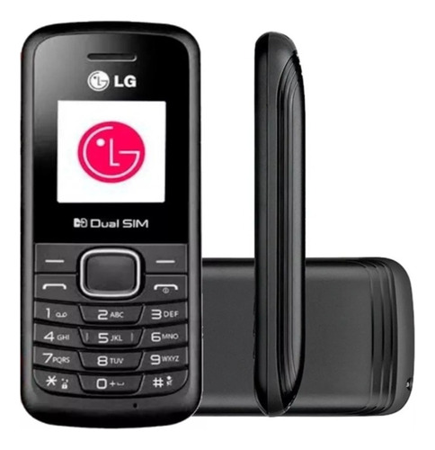 Telefone Celular 3g LG Antigo Simples P/ Idosos Plug Rural 