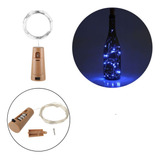 Cadena Corcho Luz Led Para Decorar Botellas 2m 20led 10 Pzs