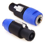 Nanyi Conector Adaptador Speakon A 1/4, Conectores Hembra Me