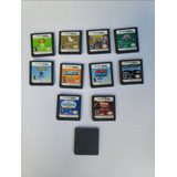 Nintendo Dos Ds + Lote De 10 Cartuchos