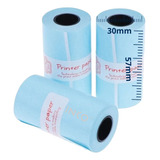 3 Rollos Térmicos Etiqueta Peripage A6 Impresora 57x30 58mm