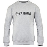 Buzo Yamaha Crew Neck Frisa Alpinestars Gris Negro Mg Bikes