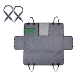 Funda De Asiento De Coche Para Perro Gris Gris 137x147cm