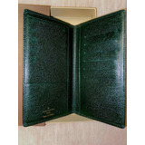 Billetera Louis Vuitton Modelo Brazza Cuero Verde Oscuro