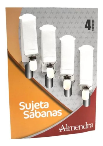 Elasticos Sujeta Sabanas, Extra Largos, Terminal De  Metal.