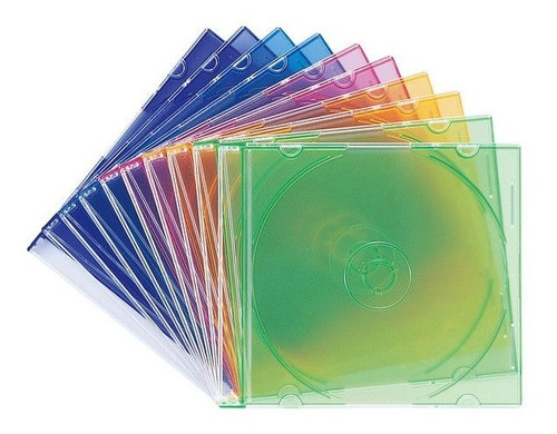 Estuche Mini Cd/dvd De Colores