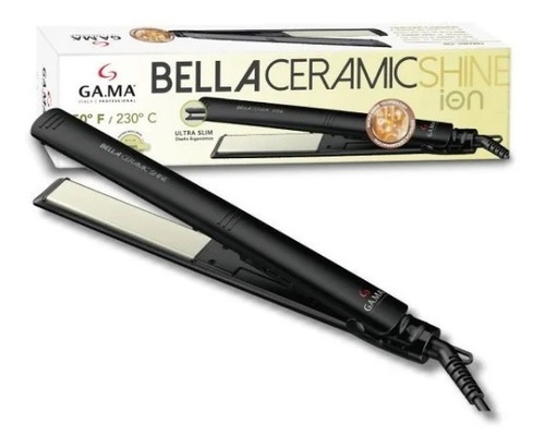 Planchita De Pelo Gama Bella Ceramic Shine Ion Ultra Slim