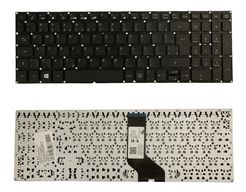 Teclado Para Acer A315-21 Compatível Com Lv5t_a80b Wifi F2